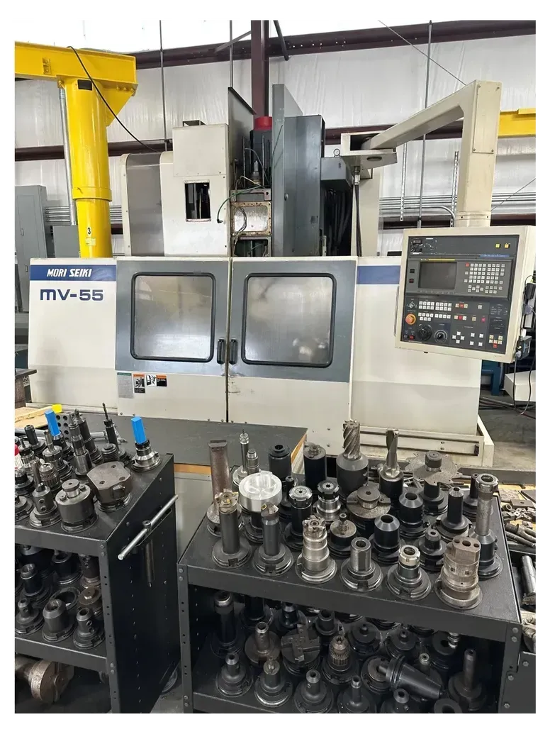 a close up of a machine that is working