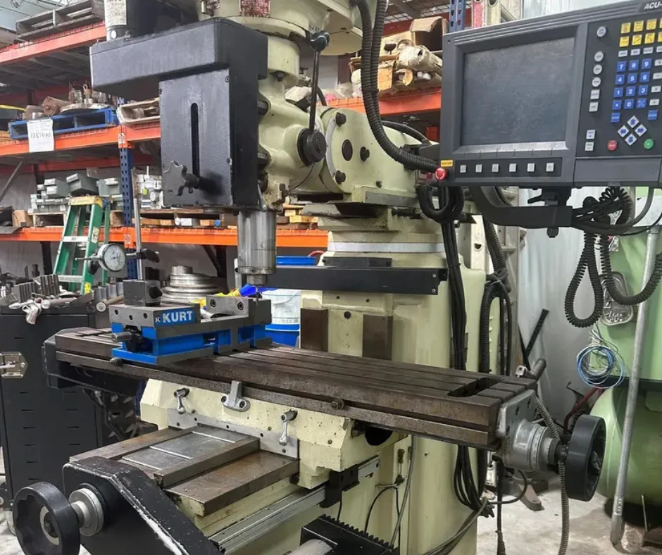 a close up of a machine that is working