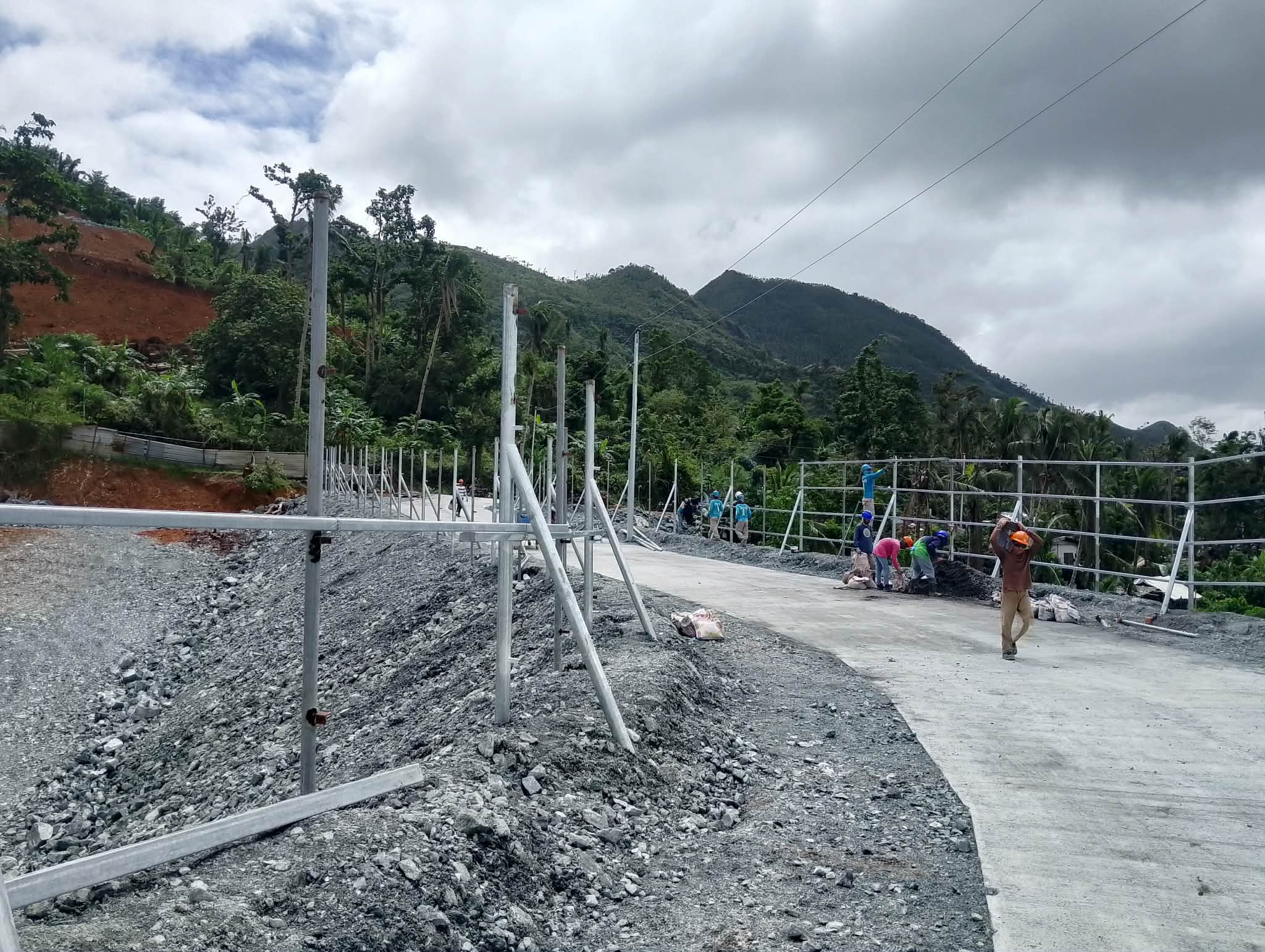 Road Construction in Aroroy