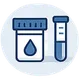 Testing kit icon representing DOT and non-DOT drug and alcohol testing for workplace safety compliance.