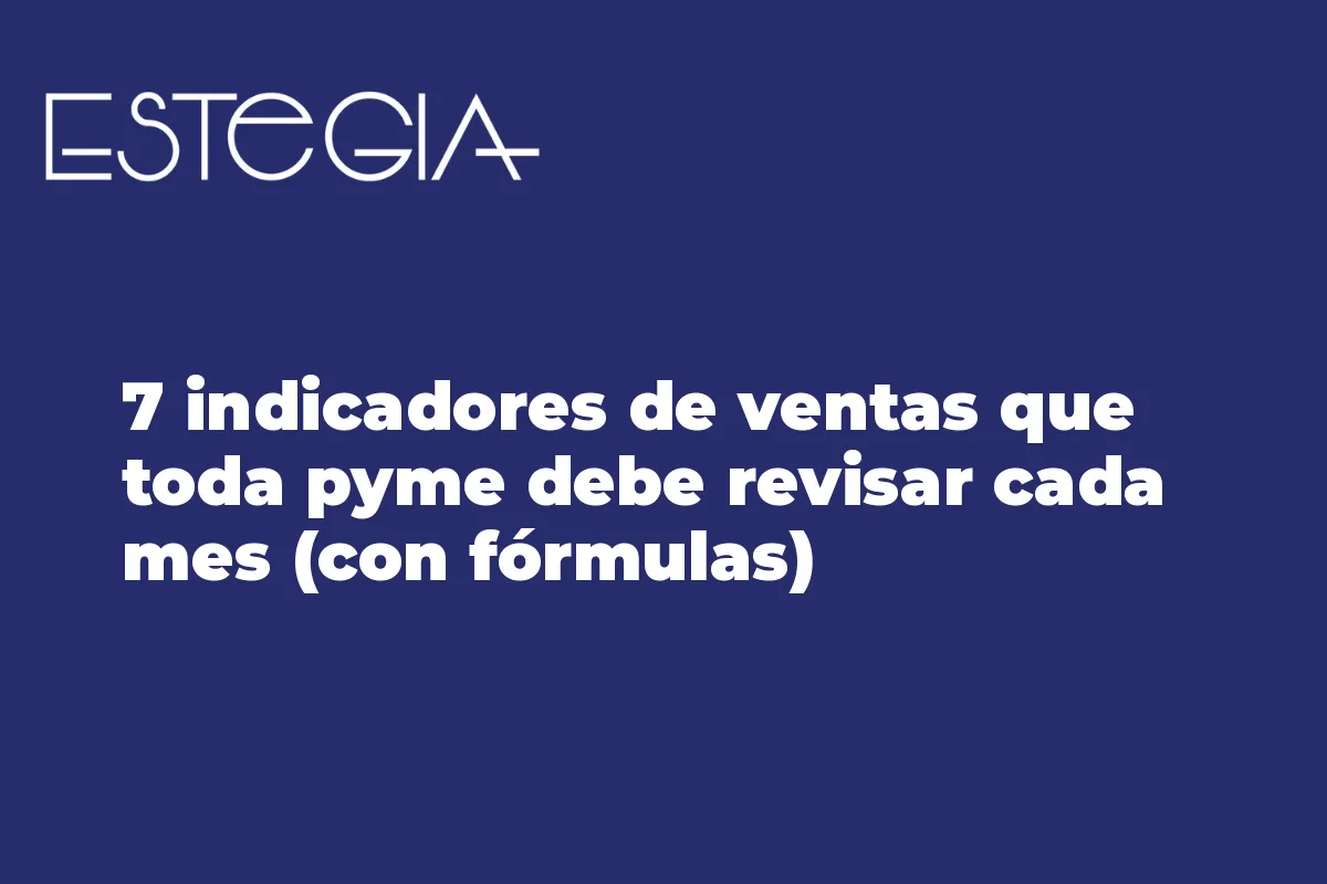 Dueña de pyme mexicana revisando indicadores de ventas en dashboard mensual