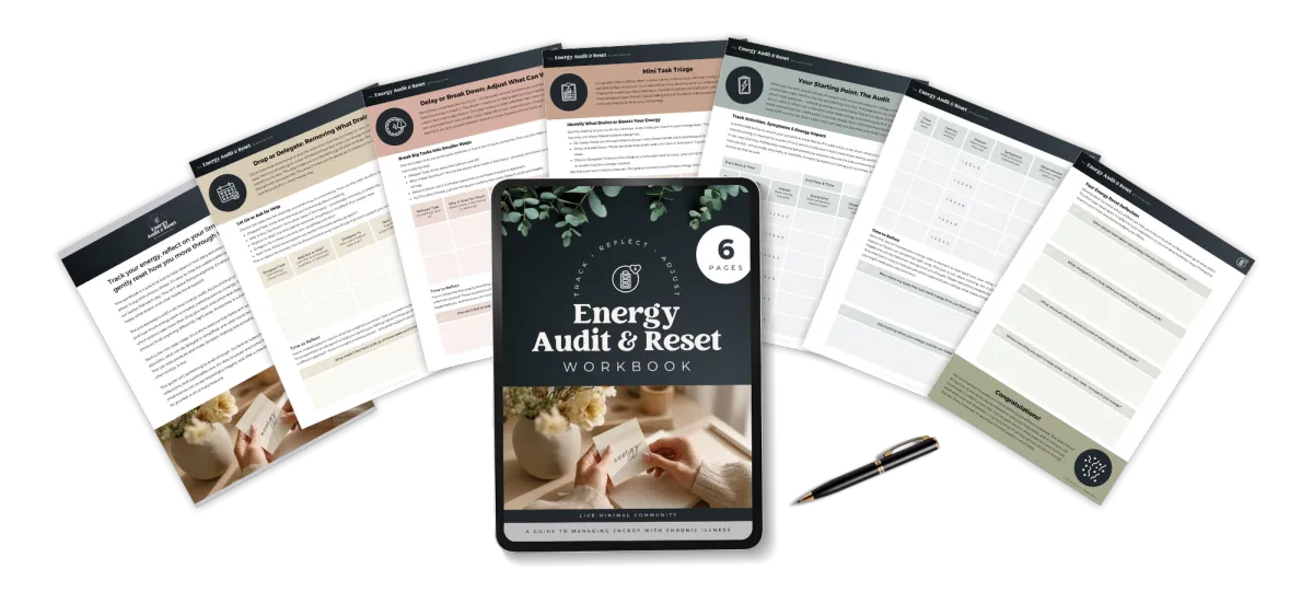 Energy Audit and Reset Workbook for the Live Minimal Community
