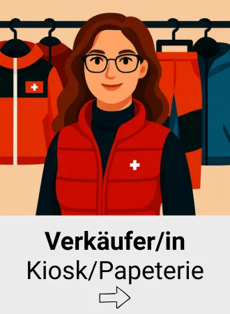 Wir suchen Verkäuferin Kiosk und Papeterie