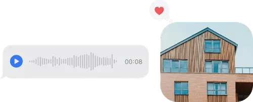 Decorative narrow banner with accent gradient blue-green