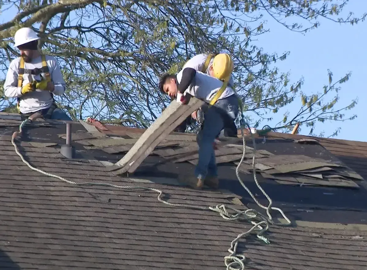 roof storm damage