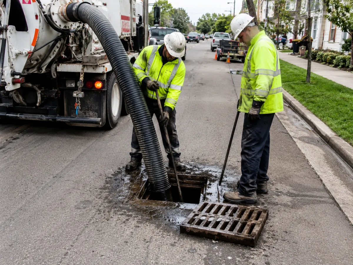 Catch Basin Cleaning in Billings