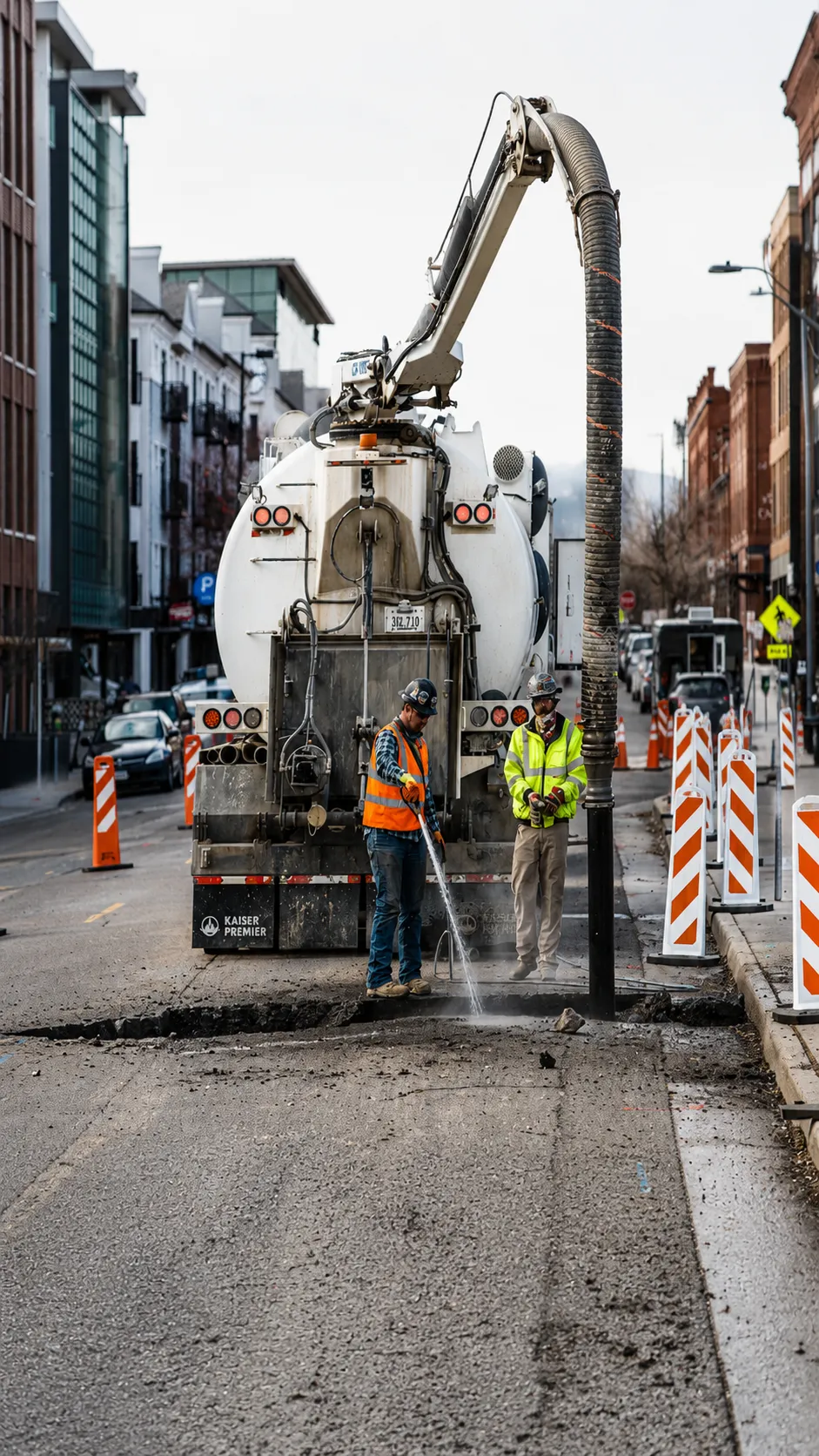  Hydrovac & Vacuum Truck