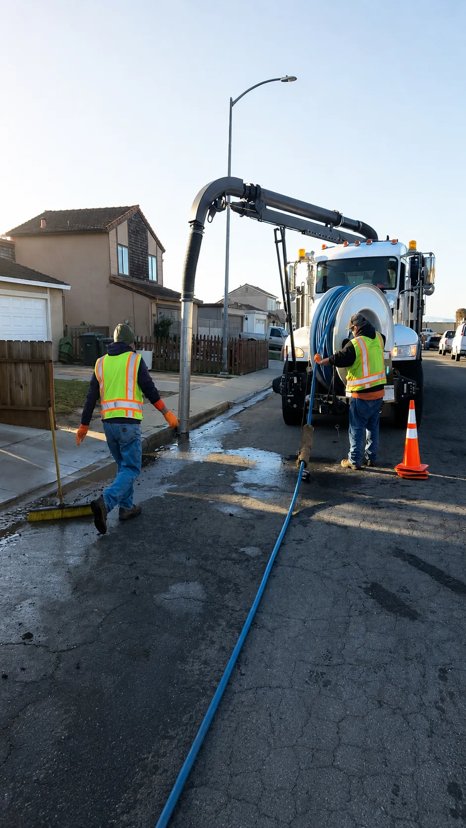  Hydrovac & Vacuum Truck