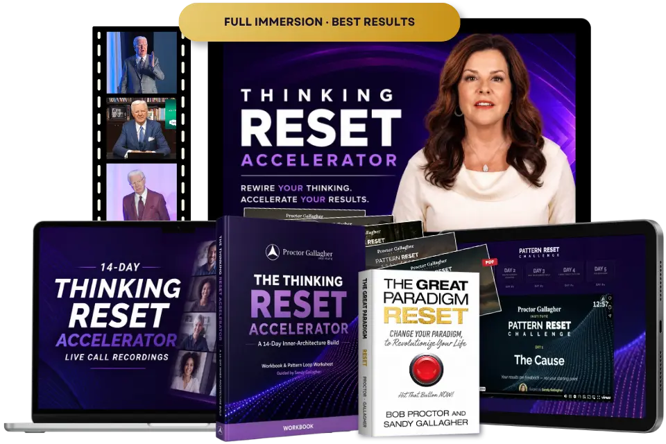 The 14-Day Thinking Reset Accelerator with Sandy Gallagher: rewire your thinking, accelerate your results