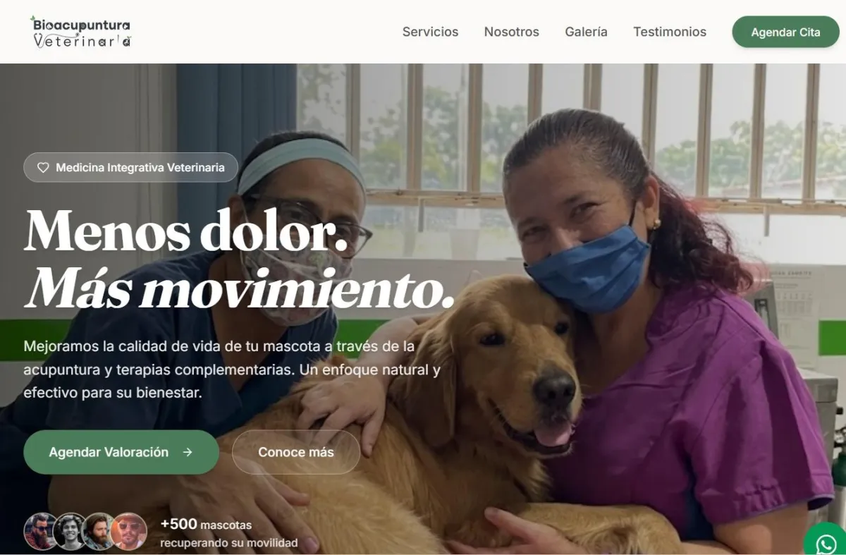 Bioacupuntura Veterinaria en Mérida Yucatán
