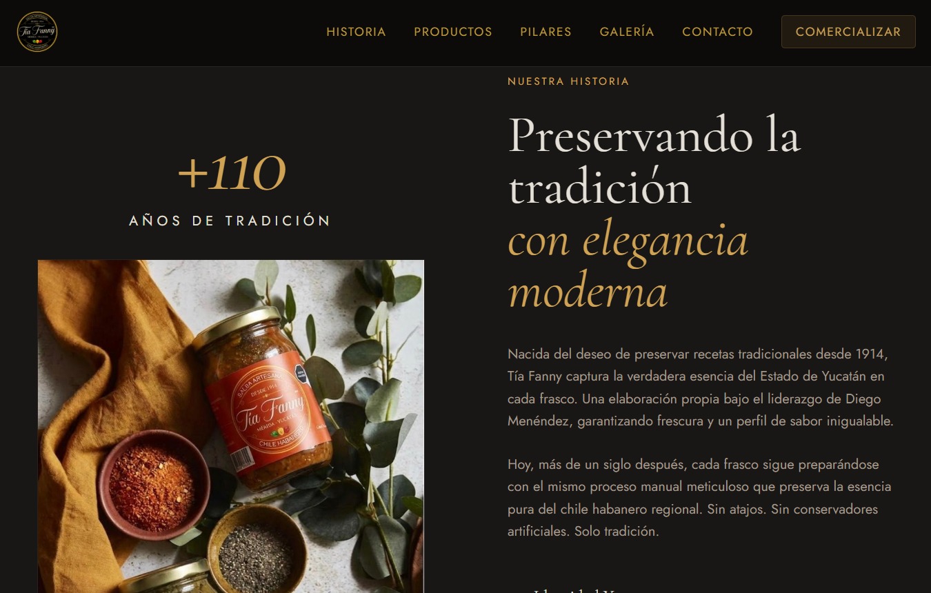 Salsas Tia Fanny en Mérida Yucatán