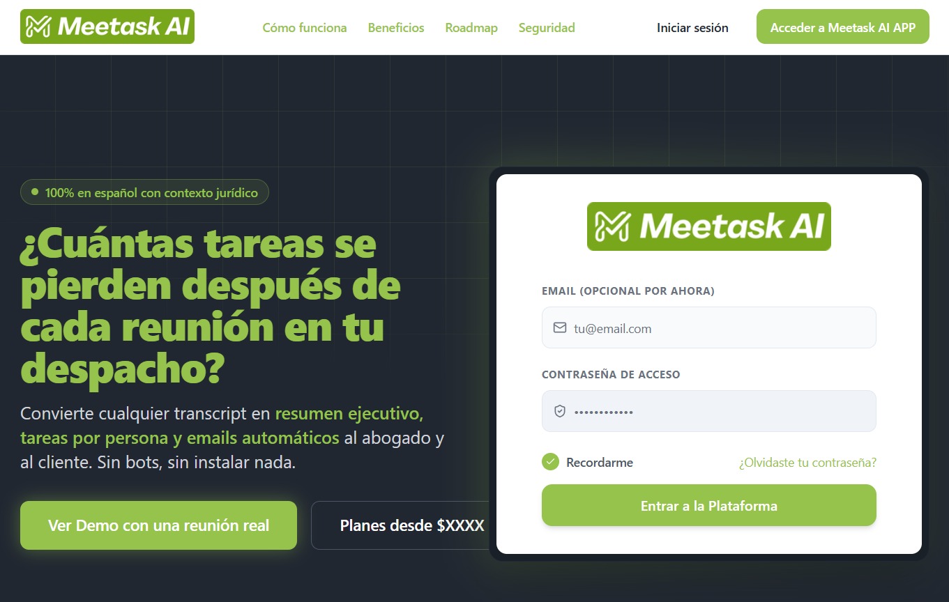 Web App - Resúmen de Videoconferencias