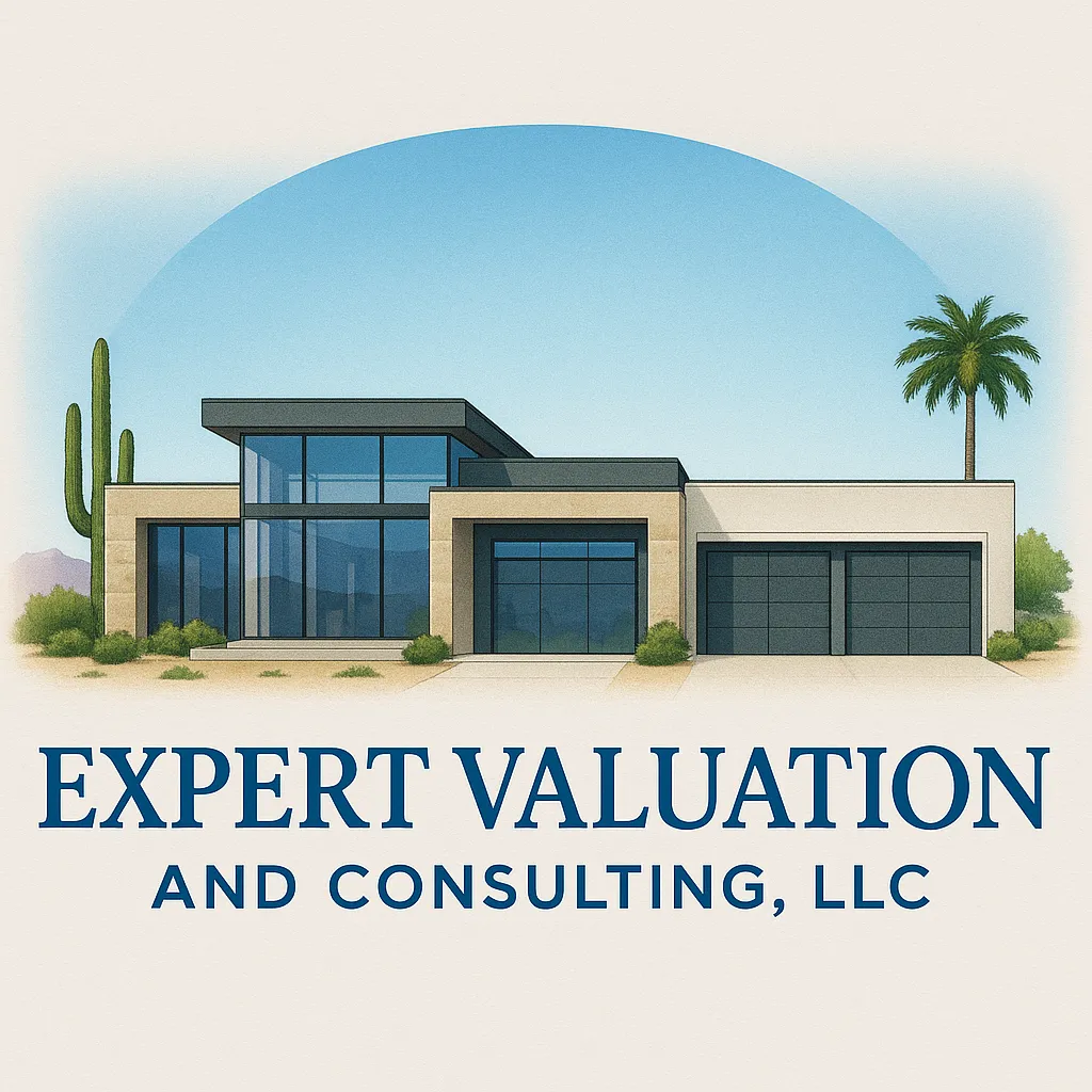 Expert Valuation and Consulting, LLC Logo
