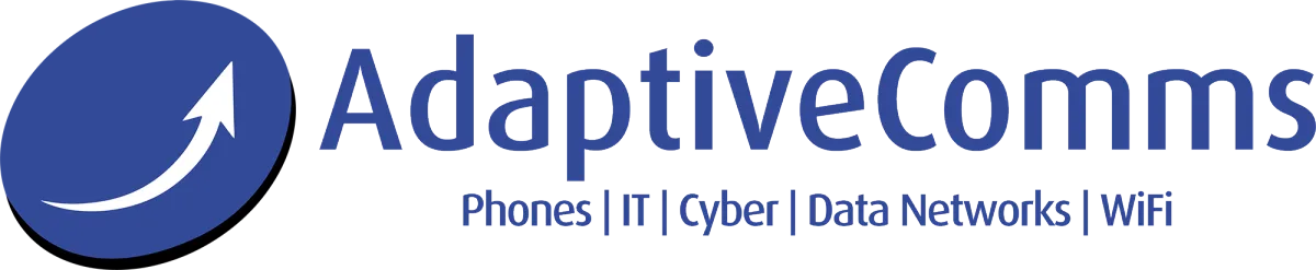 AdaptiveComms Logo Phones IT Cyber Data Networks Wifi