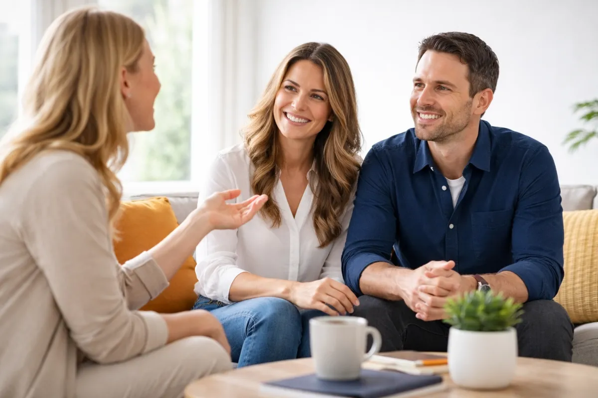 Real estate agent meeting with clients - memorable or forgettable?