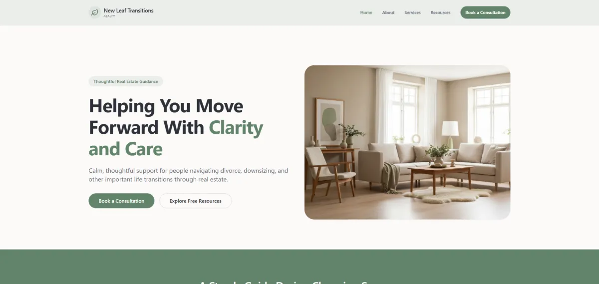 The Life Transitions Specialist