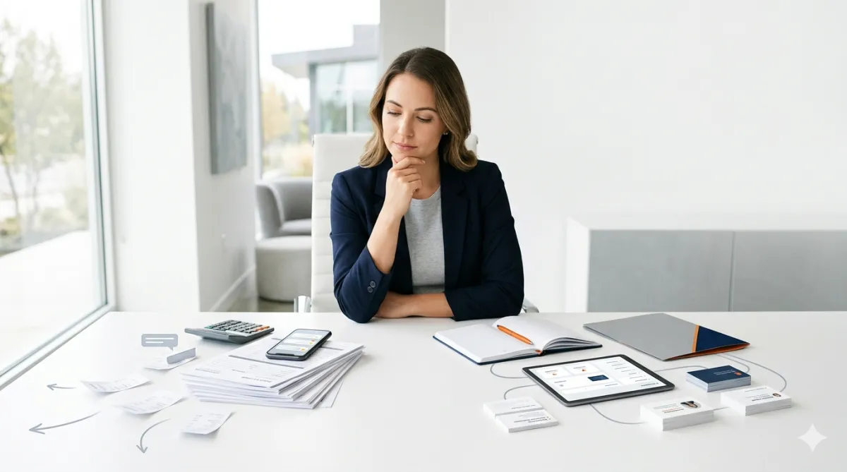 Agent contemplating whether paid real estate leads are worth it