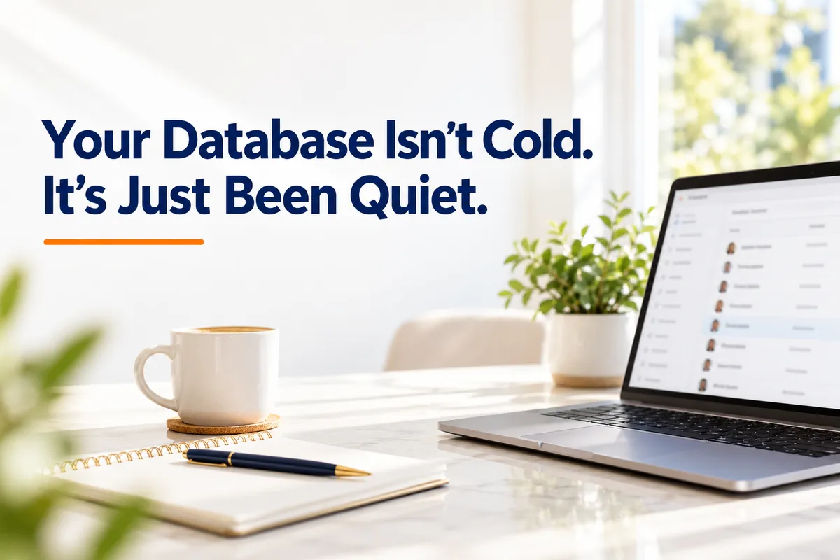 Bright Workspace with Quiet Database Focus
