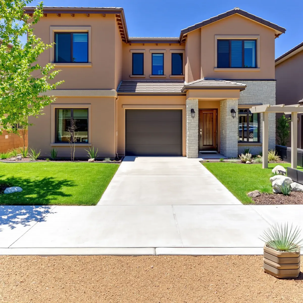 Renovated Northwood, CA kitchen with stainless steel appliances, granite countertops, custom cabinetry, and natural light.