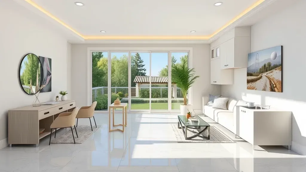 Remodeling in Lake Forest, CA showcasing a modern kitchen renovation with stainless steel appliances.