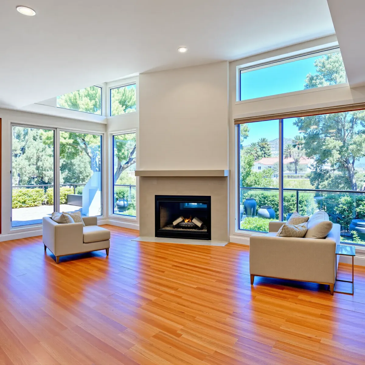 Modern home remodeling in Aliso Viejo, CA, showing a stylish house, landscaped yard, construction materials, and ongoing upgrades.