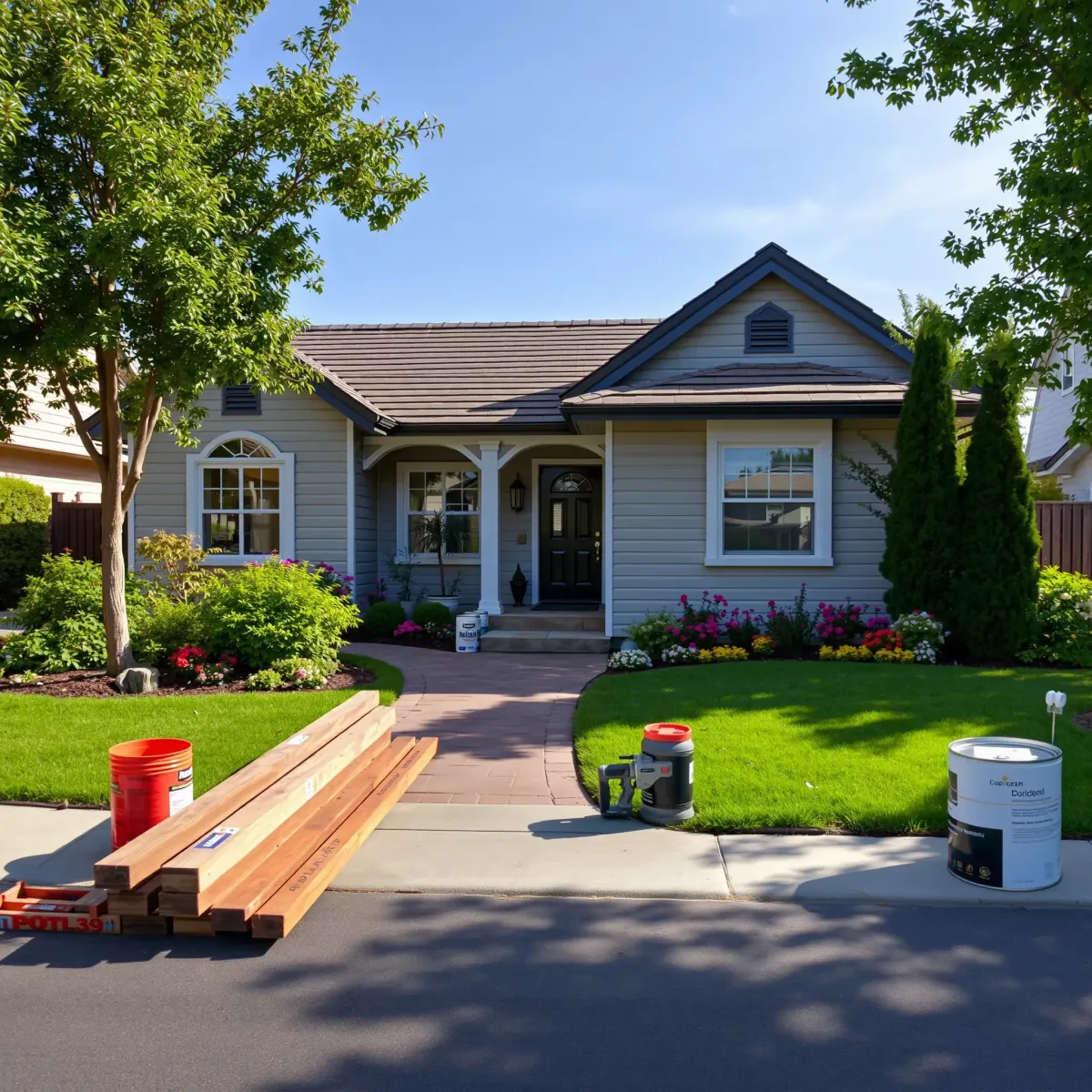 Beautiful home remodeling in Floral Park, CA, showcasing modern design and quality craftsmanship.