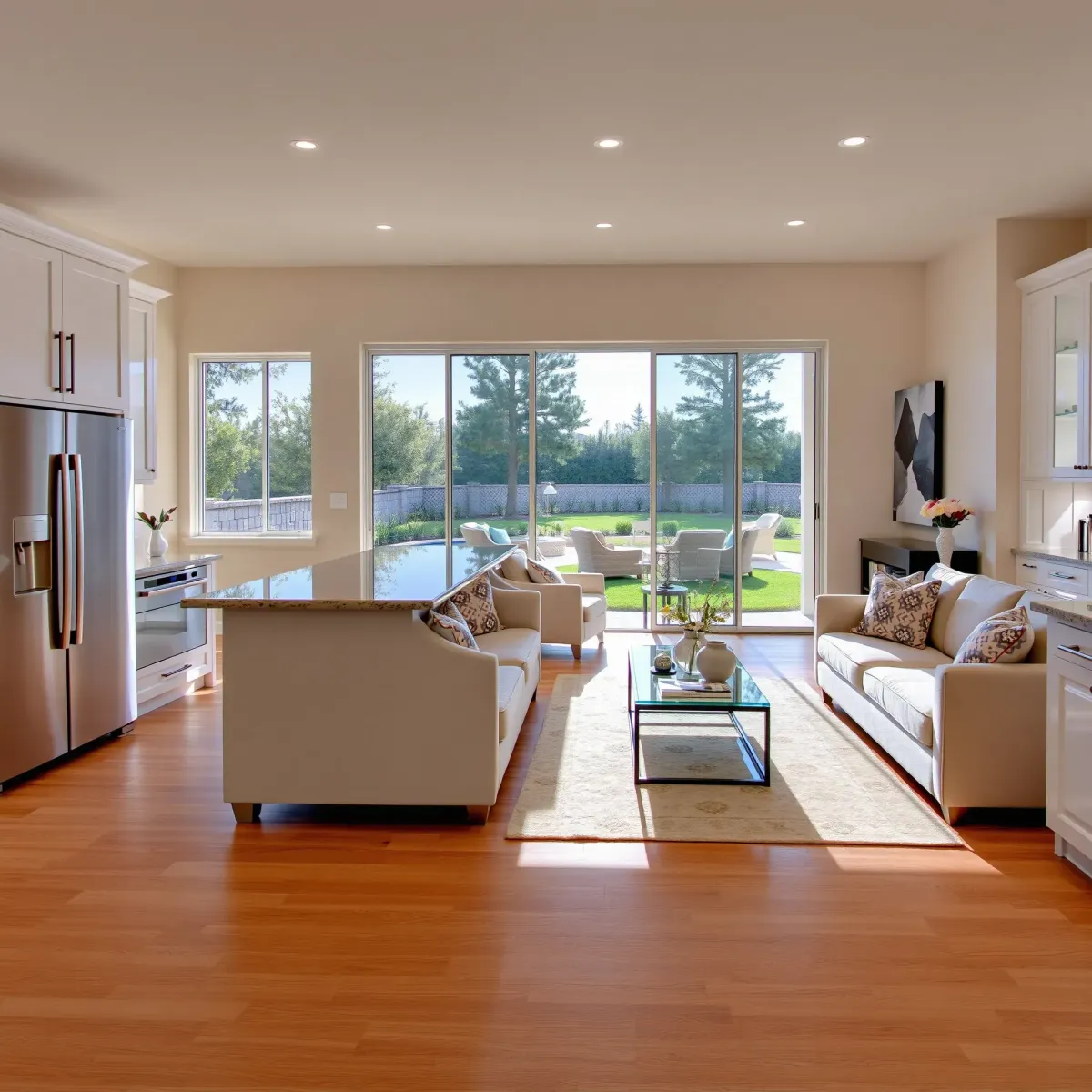 Beautiful home remodel in Coto De Caza, CA featuring modern design, lush landscaping, and sleek outdoor living spaces.