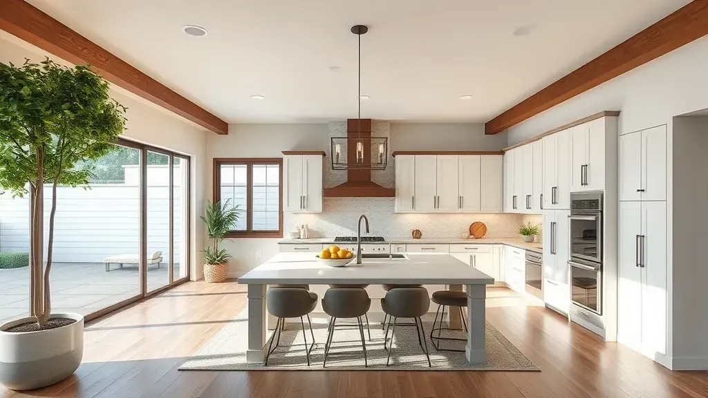 Remodeling in North Tustin, CA with modern kitchen designs and elegant finishes.