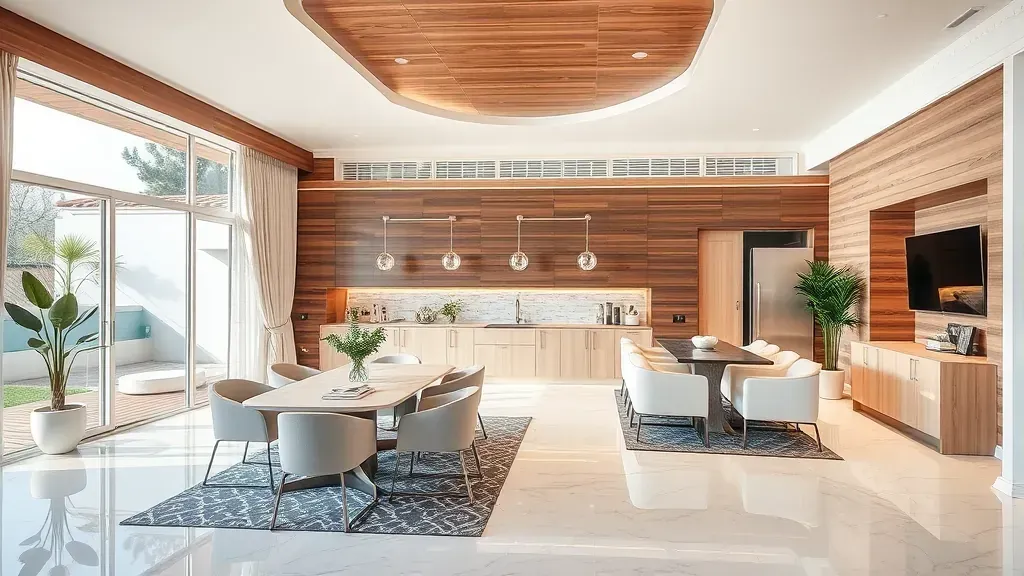 Remodeling in Fountain Valley, CA showcasing kitchen renovation and modern design elements.