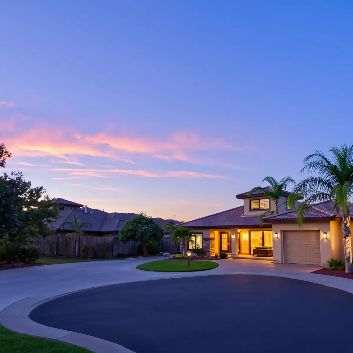 Beautiful Newport Coast home with modern interiors, ocean views, landscaped backyard, pool, lush greenery, and coastal scenery.
