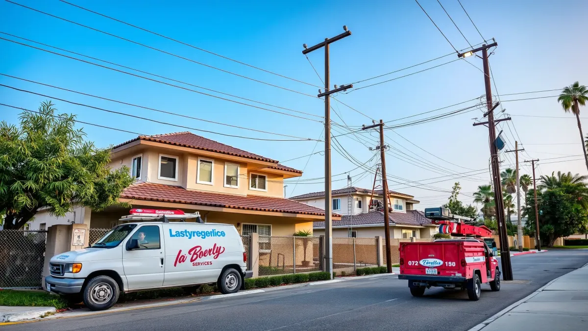 Electrical Services projects in Los Angeles, CA showcasing expert wiring, repairs, and installations. Quality craftsmanship.