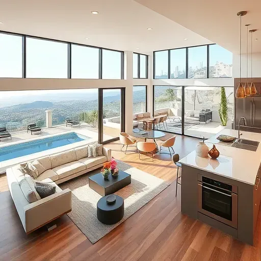 Stunning Los Angeles home remodeled with modern design and stylish decor showcasing elegant interiors