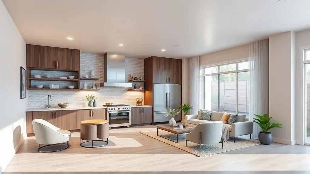 Remodeling in Santa Anita Park, CA showcasing modern design and vibrant community spaces.