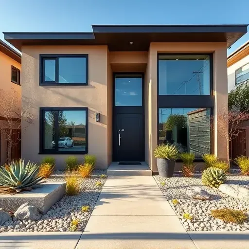 Completed home remodeling in Los Angeles showcasing modern design and elegant finishes in an empty space.