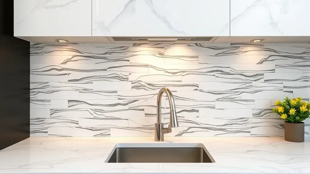 Backsplash installation projects in Los Angeles CA showcasing various styles and designs.