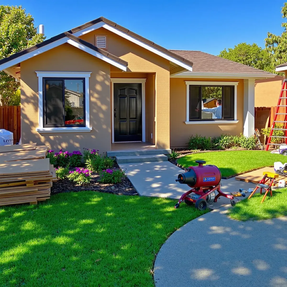 Beautiful home remodeling in French Park, CA, showcasing modern designs and quality craftsmanship.