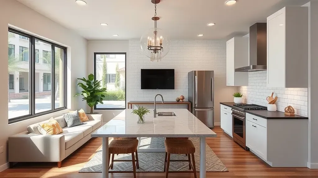 Remodeling in Downtown Santa Ana CA showcasing vibrant urban design and updated architectural features.