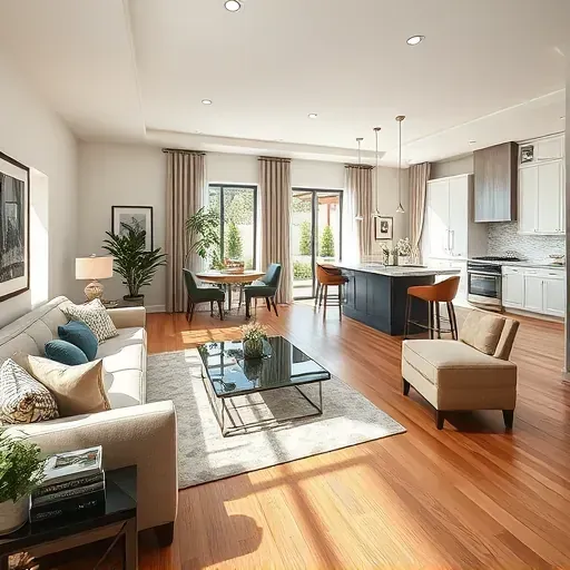 Elegant remodeled living space in Coto De Caza CA featuring modern furniture, natural light, and refined decor.