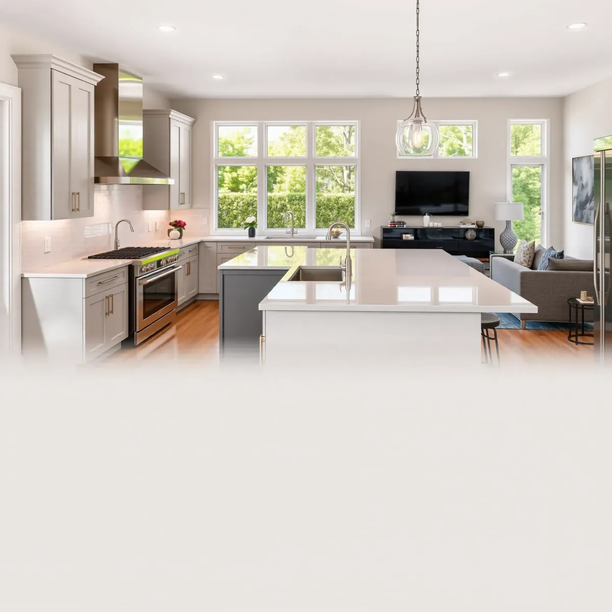 Home Remodeling in North Tustin, CA, showcasing modern kitchen and bathroom upgrades with professional craftsmanship.