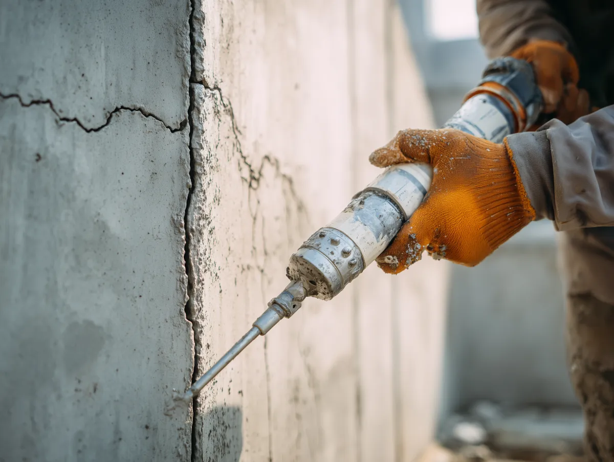 Foundation Crack Sealing