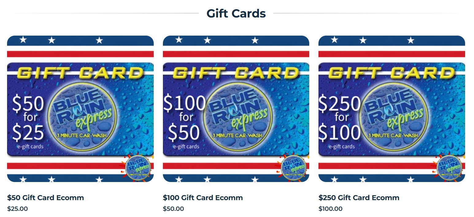 gift cards