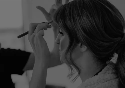 Table setting with plate, cutlery, and napkin.