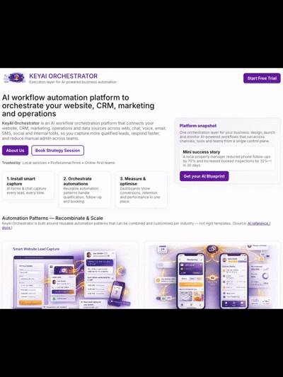 AI-driven business process automation solution — automates repetitive tasks, improves accuracy, reduces operational costs, and streamlines workflows with advanced artificial intelligence technology for smarter business efficiency.