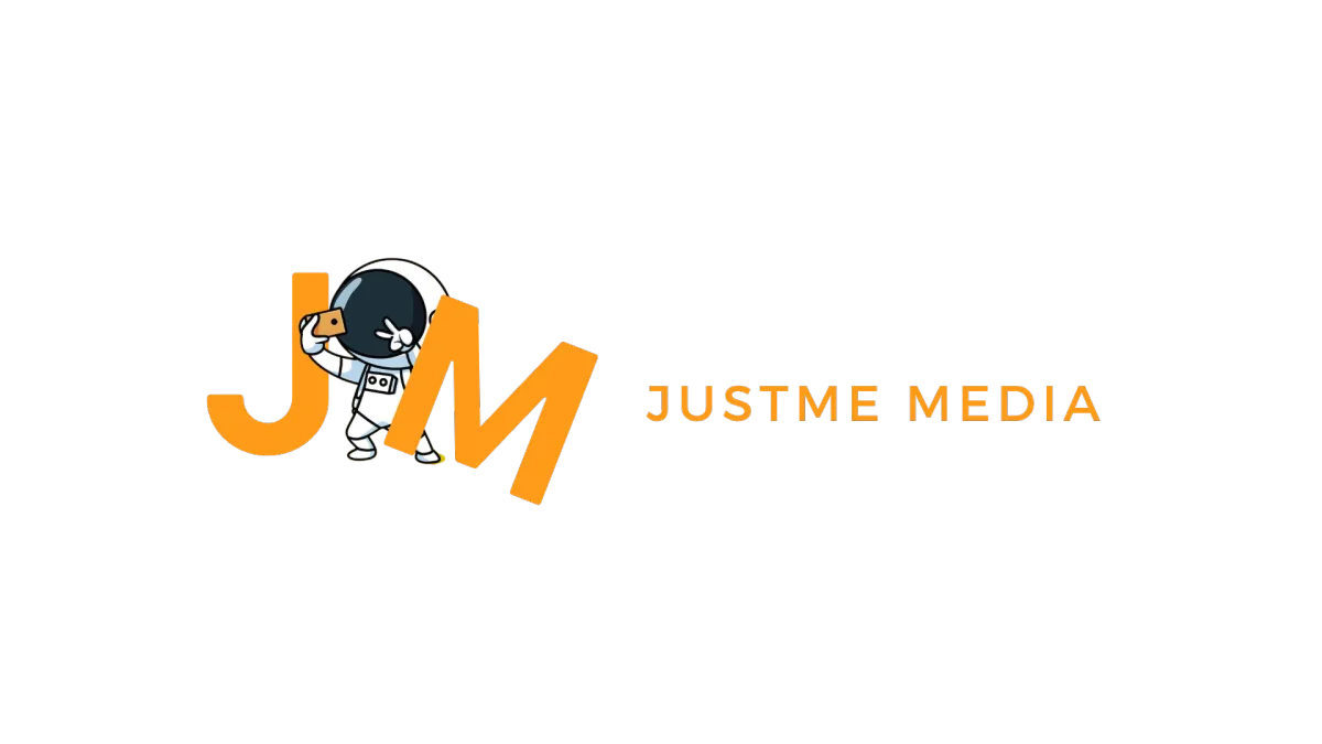 JustMe Media astronaut logo