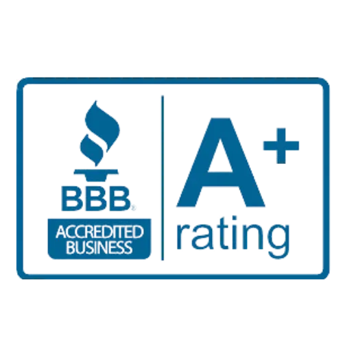 logo to show membership to the better business bureau with an a plus rating