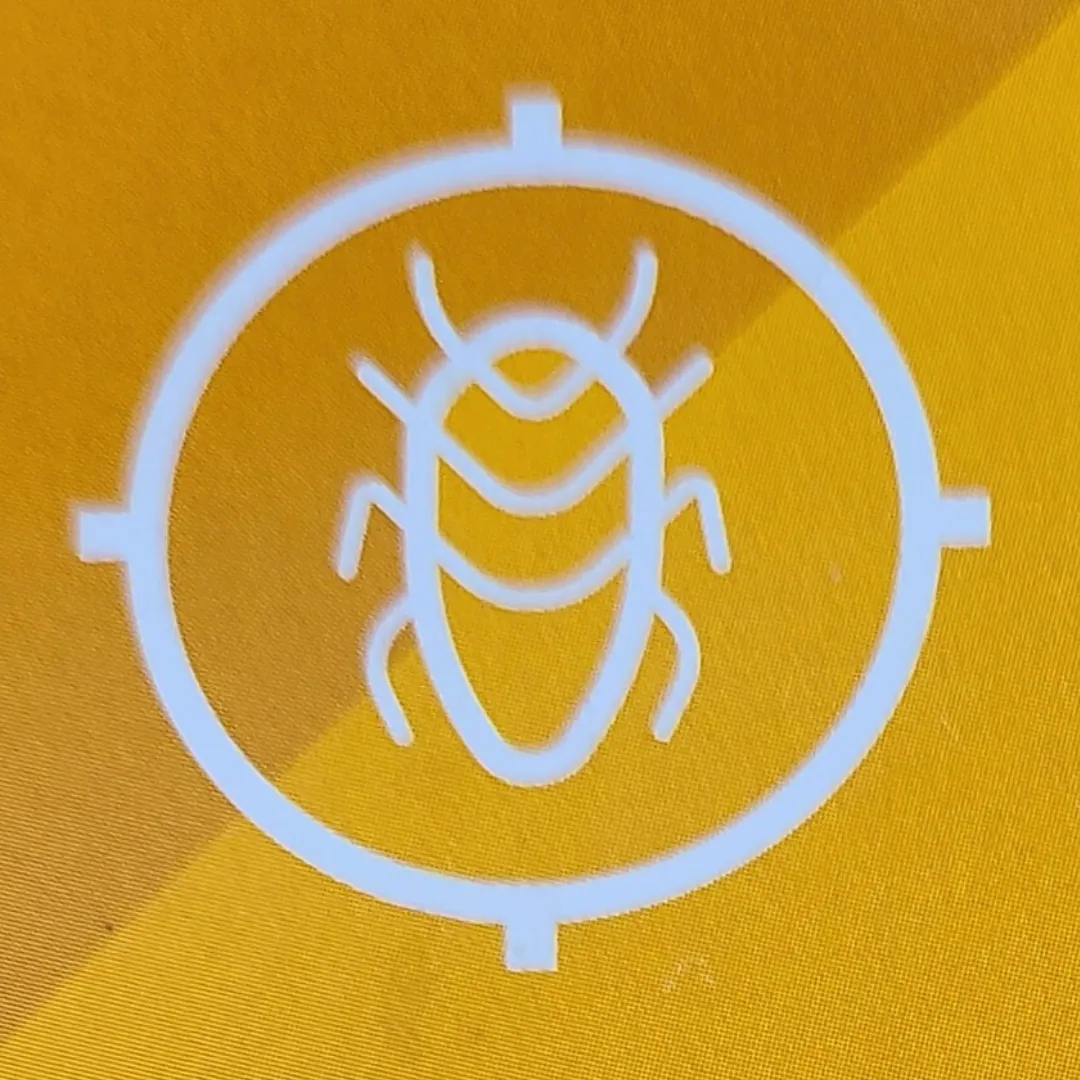 the business logo for wayne's pest extermination