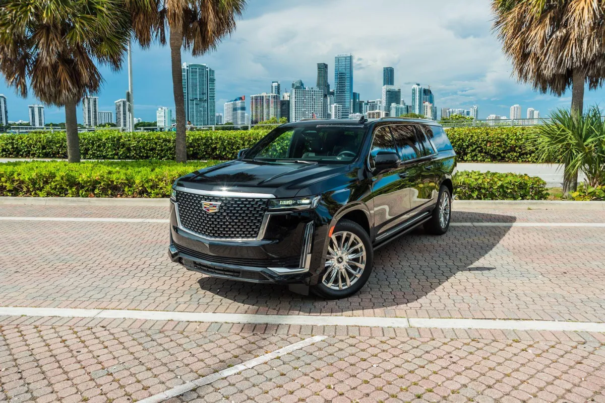 the interior of a car
