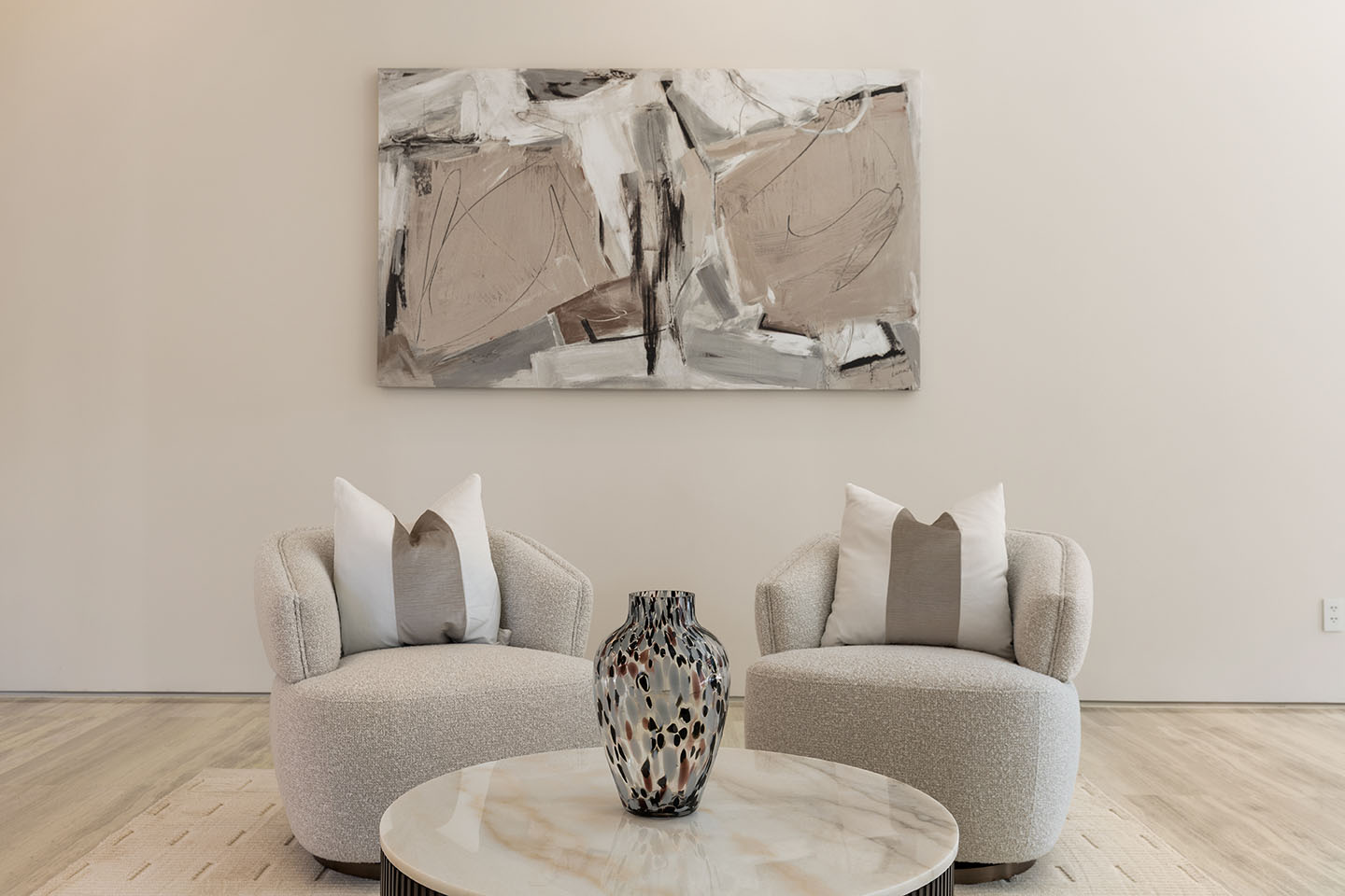 Bright formal sitting room