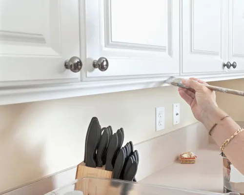 Kitchen Cabinet Painting in Wake County