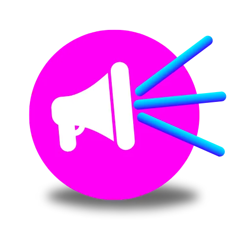 Hype Boss Logo - Megaphone